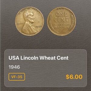 Classic Lincoln Wheat Coin